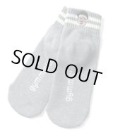 画像: GYMMASTER/HAPPY EMBROIDERY SHORT SOX  GRAY