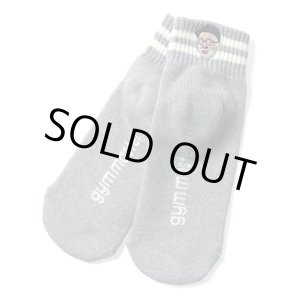 画像: GYMMASTER/HAPPY EMBROIDERY SHORT SOX  GRAY