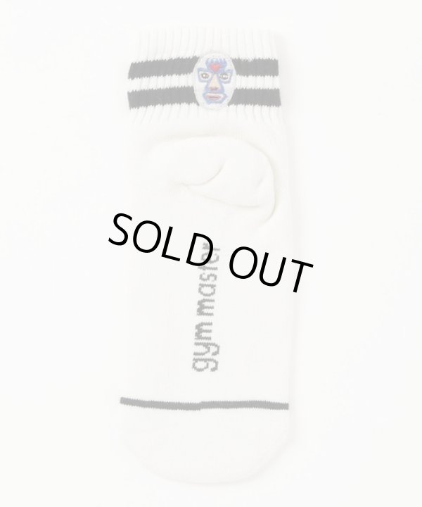 画像1: GYMMASTER/HAPPY EMBROIDERY SHORT SOX  WRESTIER