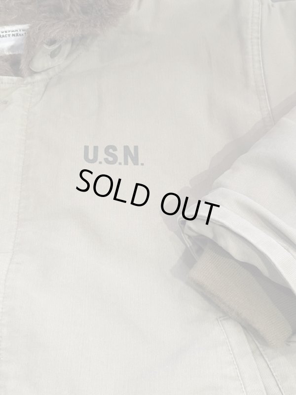 画像4: WORLD SURPLUS/US TYPE N-1 DECK JK  USED KHAKI