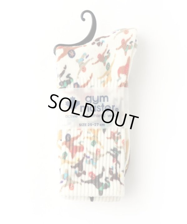 画像1: GYMMASTER/HAPPY PAINT CREW SOX  FLYING WRESTLER