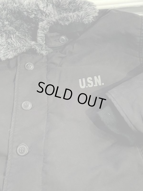 画像4: WORLD SURPLUS/US TYPE N-1 DECK JK  USED BLACK