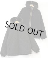 画像: GYMMASTER/REVERSIBLE 60/40xFLEECE HOOD JKT  BLACK
