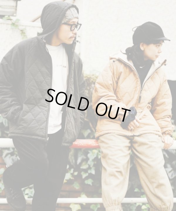 画像3: GYMMASTER/REVERSIBLE 60/40xFLEECE HOOD JKT  BLACK