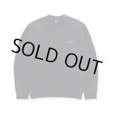 画像: RATS/FLEECE CREW NECK SWEAT  BLACK