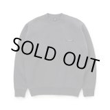 画像: RATS/FLEECE CREW NECK SWEAT  CHARCOAL