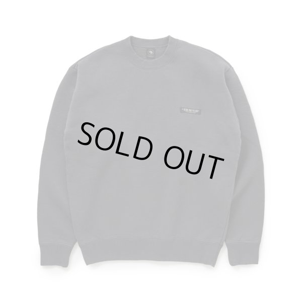 画像1: RATS/FLEECE CREW NECK SWEAT  CHARCOAL