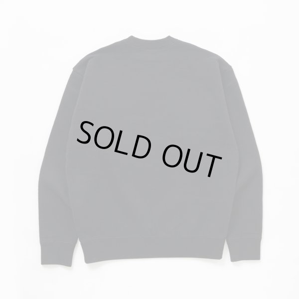 画像2: RATS/FLEECE CREW NECK SWEAT  BLACK