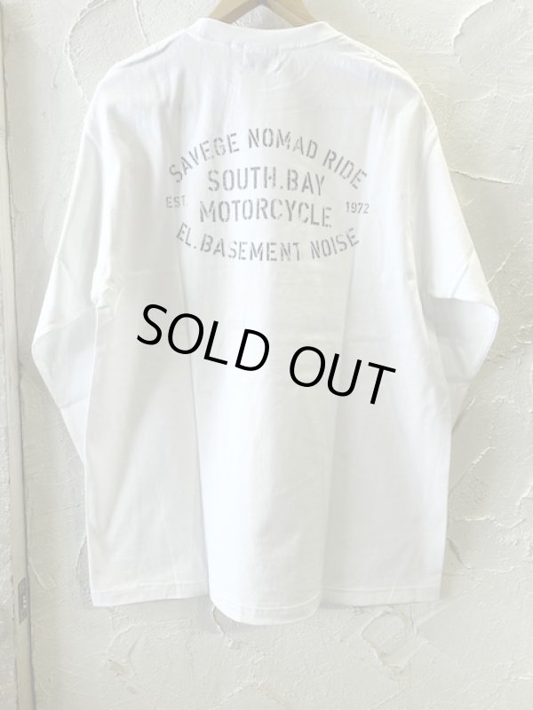 画像1:  ACOUSTIC/SOUTH BAY LS T  WHITE