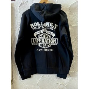 画像:  ACOUSTIC/ROLLING ZIP PARKA  BLACK