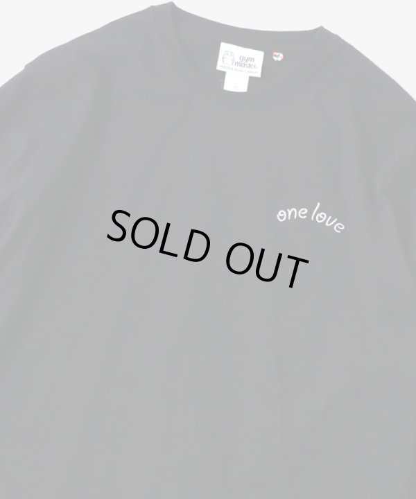 画像4: GYMMASTER/ONE LOVE EMBROIDERY LS T  WHITE