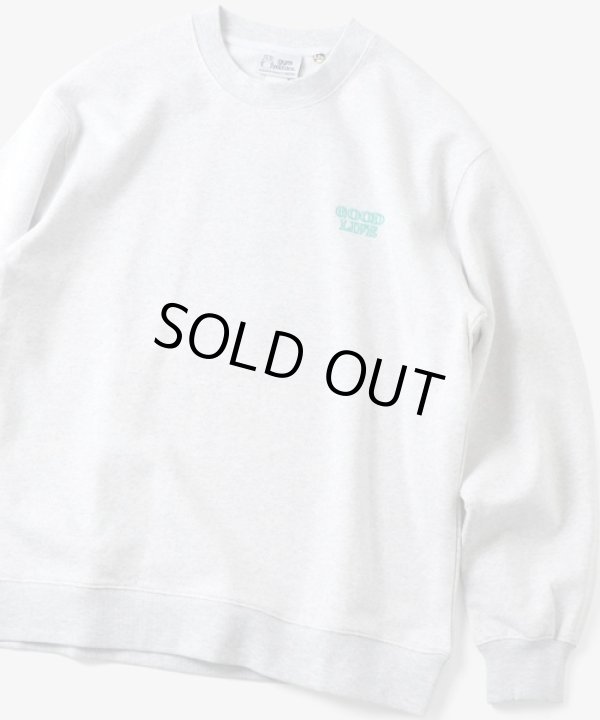 画像2: (再入荷) GYMMASTER/GOOD LIFE EMBROIDERY SWEAT ASH