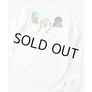 画像: GYMMASTER/ONE LOVE EMBROIDERY LS T  WHITE