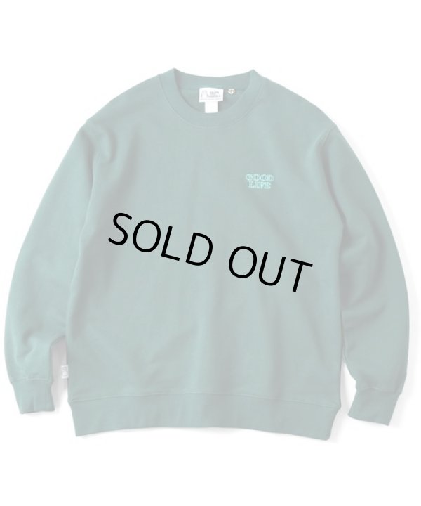 画像5: (再入荷) GYMMASTER/GOOD LIFE EMBROIDERY SWEAT ASH
