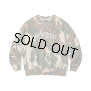 画像: FTC/FOR THE CITY CREWNECK  CAMO