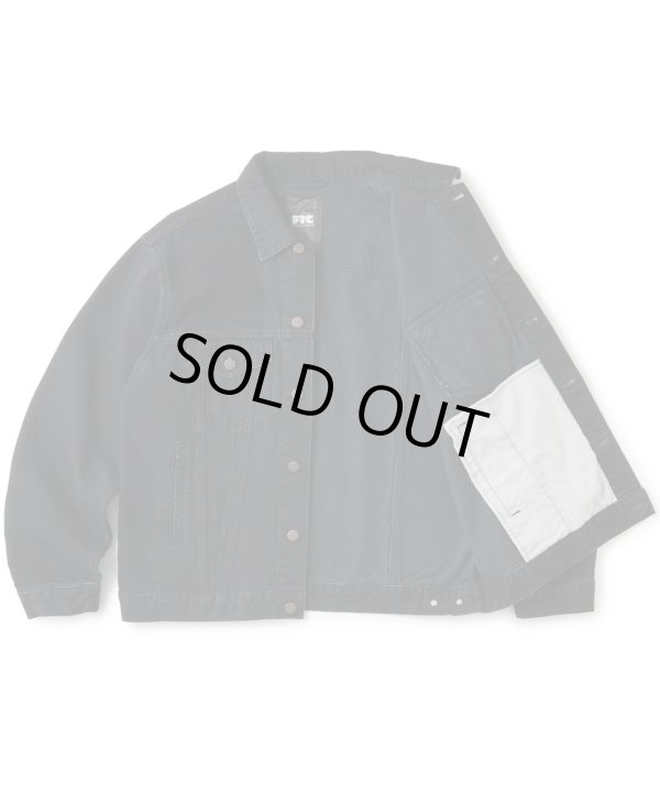 画像3: FTC/DENIM TRUCKER JACKET  BLACK