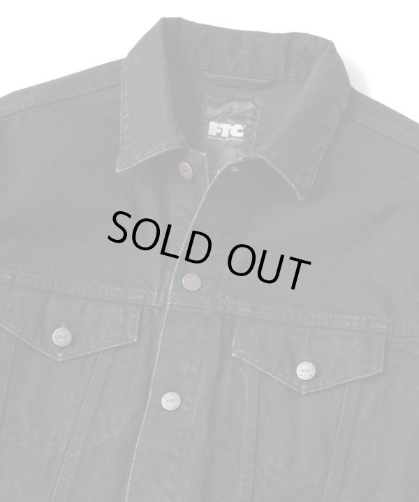 画像4: FTC/DENIM TRUCKER JACKET  BLACK