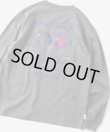 画像: GYMMASTER/GOOD DAY EMBROIDERY LS T  CHARCOAL