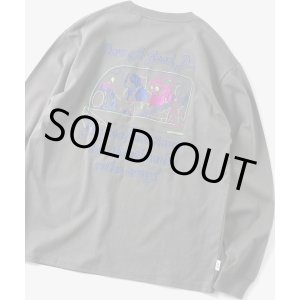 画像: GYMMASTER/GOOD DAY EMBROIDERY LS T  CHARCOAL
