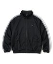 画像1: FTC/STRIPE RIB TRACK JERSEY  BLACK