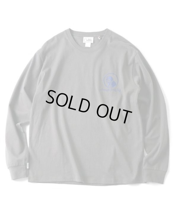 画像3: GYMMASTER/GOOD DAY EMBROIDERY LS T  CHARCOAL