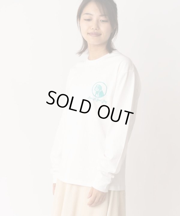 画像2: GYMMASTER/GOOD DAY EMBROIDERY LS T  WHITE