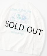 画像: GYMMASTER/GOOD DAY EMBROIDERY LS T  WHITE