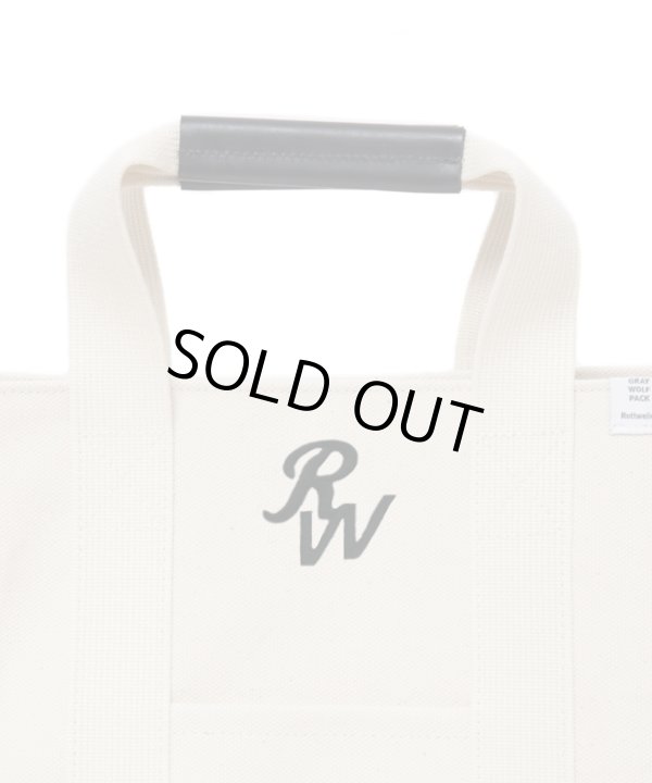 画像3: ROTTWEILER/CANVAS TOTE BAG SMALL  WHITE