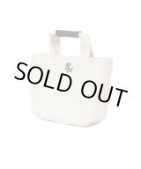 画像: ROTTWEILER/CANVAS TOTE BAG SMALL  WHITE