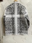 画像2: (DEAD STOCK) SOFTMACHINE/ROSE FILL BANDANA SHIRTS  WHITE