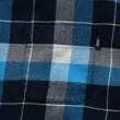 画像4: RATS/COTTON RAYON CHECK SHIRT  BLUExBLACK