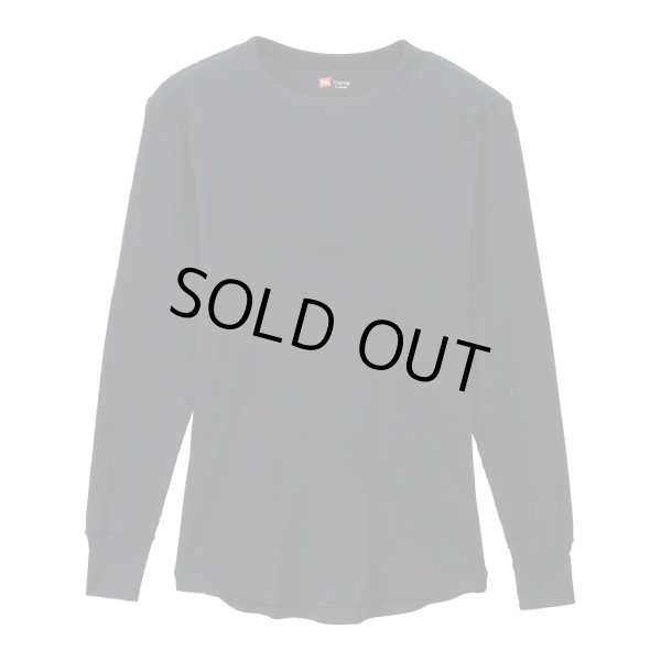 画像3: HANES/CREW NECK L.SLEEVE THERMAL  OFF WHITE