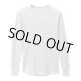 画像: HANES/CREW NECK L.SLEEVE THERMAL  GRAY