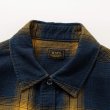 画像4: RATS/COTTON LINEN CHECK SHIRT  NAVYxYELLOW