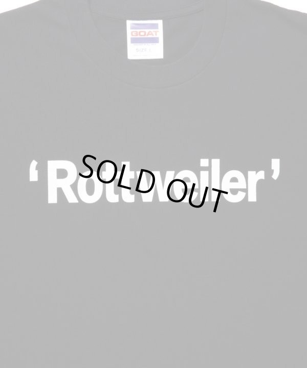 画像3: ROTTWEILER/RW T  BLACK