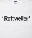 画像3: ROTTWEILER/RW T  WHITE