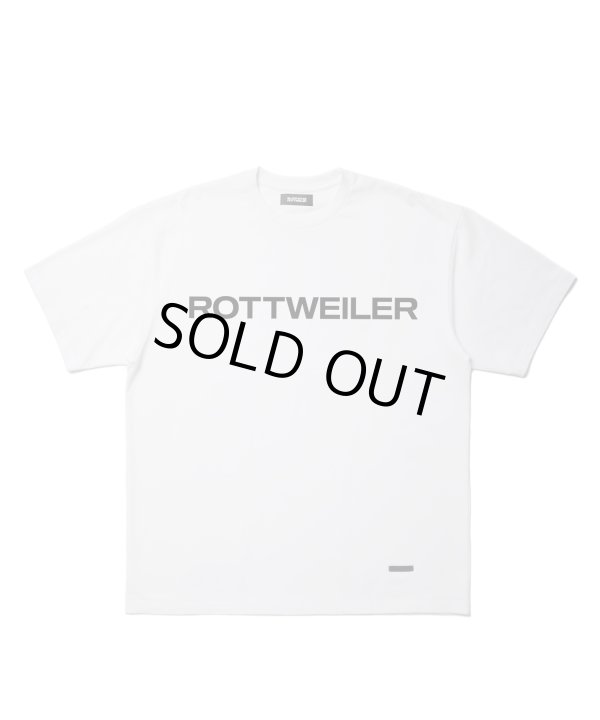 画像1: ROTTWEILER/R9 LOGO T  WHITE