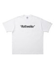 画像1: ROTTWEILER/RW T  WHITE