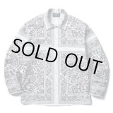 画像: (DEAD STOCK) SOFTMACHINE/ROSE FILL BANDANA SHIRTS  WHITE