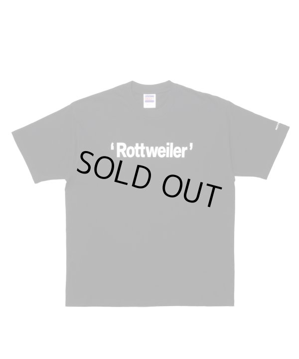 画像1: ROTTWEILER/RW T  BLACK