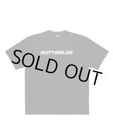 画像: ROTTWEILER/R9 LOGO T  BLACK