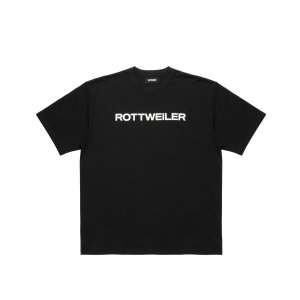 画像: ROTTWEILER/R9 LOGO T  BLACK