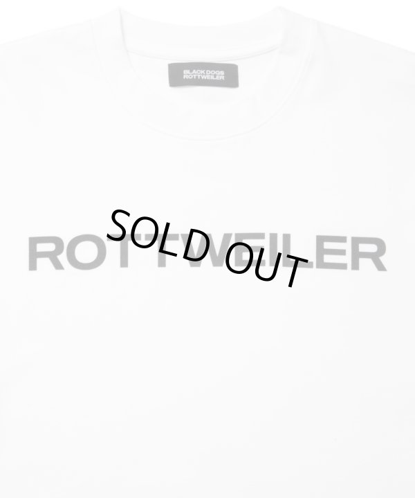 画像3: ROTTWEILER/R9 LOGO T  WHITE