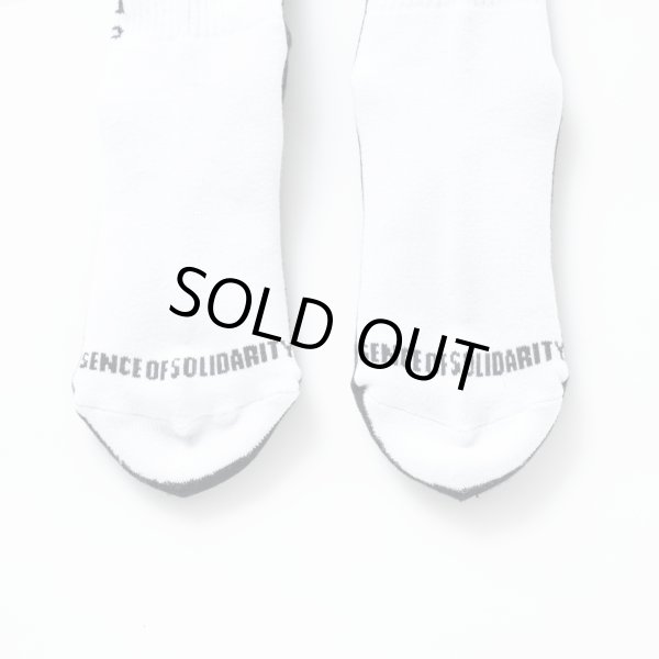 画像3: RATS/TWO TONE PILE SOCKS  WHITExBLACK