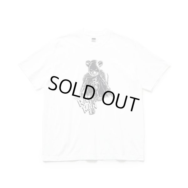 画像1: RATS/RATMAN T  WHITE