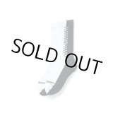 画像: RATS/TWO TONE PILE SOCKS  WHITExBLACK