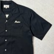 画像4: ALCARZA/BACK EMBROIDERY SHIRT PYTHON  BLACK