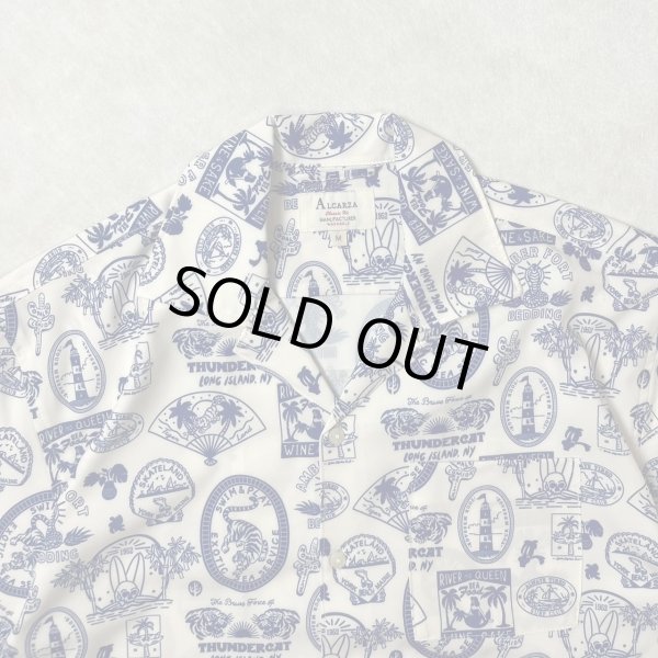 画像4: ALCARZA/OPEN SHIRT STICKER  OFFWHITE