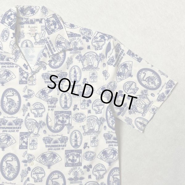 画像3: ALCARZA/OPEN SHIRT STICKER  OFFWHITE