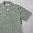 画像4: ALCARZA/BACK EMBROIDERY SHIRT PYTHON  GREEN